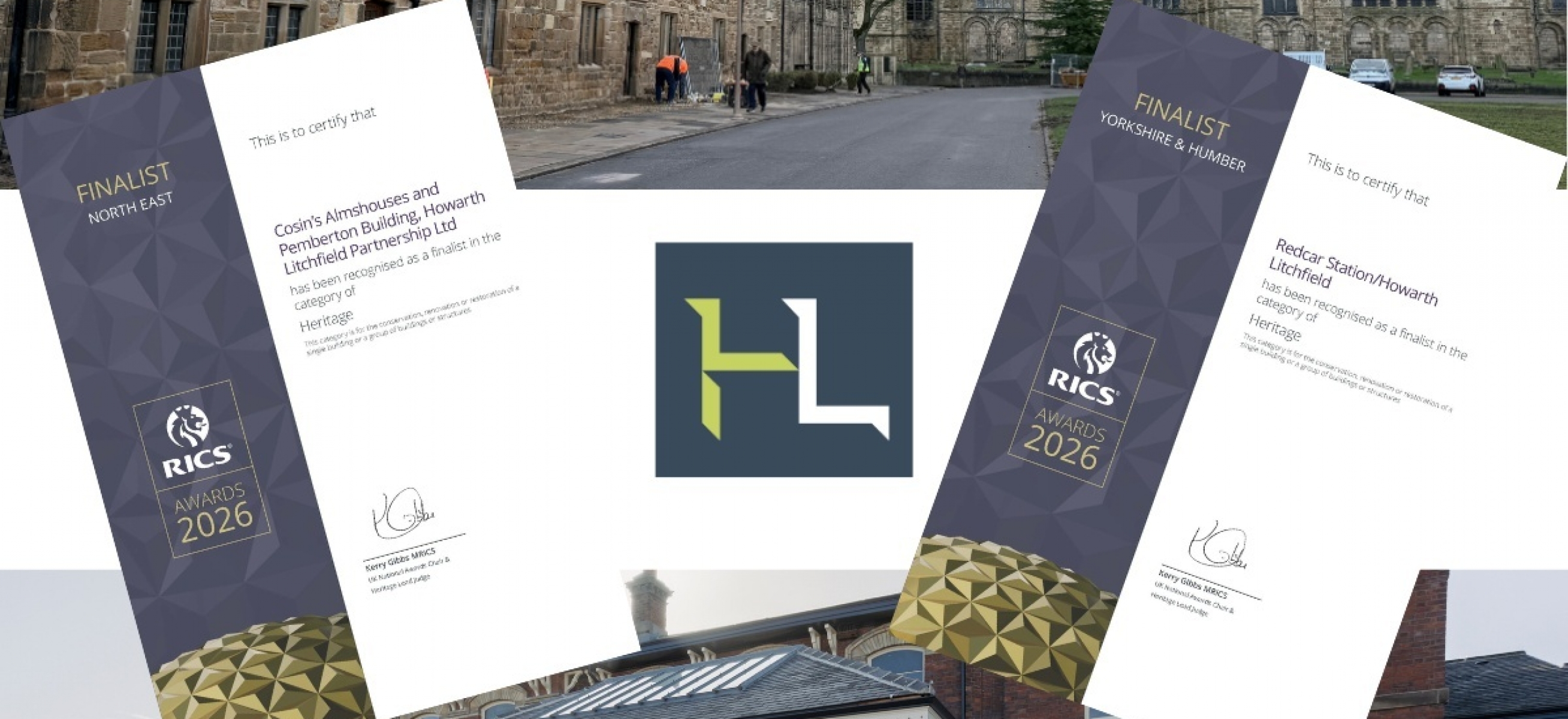 FINALISTS FOR HERITAGE AT THIS YEAR’S RICS AWARDS!