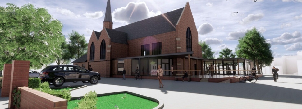 Buzzing Modern Development Plans for Historic Washington Church