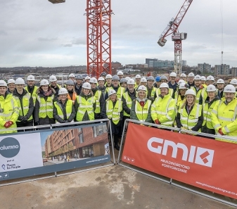 Alumno Celebrates Topping Out of Leeds Student Residence
