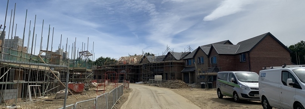 Progress at Dere Street Homes, Langley Park