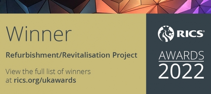 Neville Hall Wins RICS UK 2022 Refurbishment/Revitalisation Project Award!